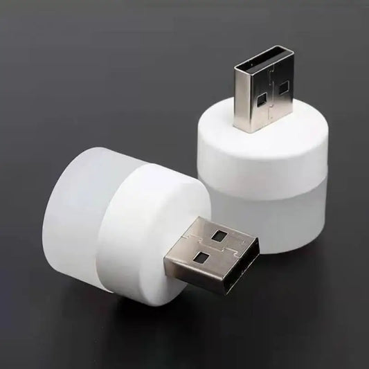 USB Night Light Mini LED Night Light USB Plug Lamp Power Bank Charging